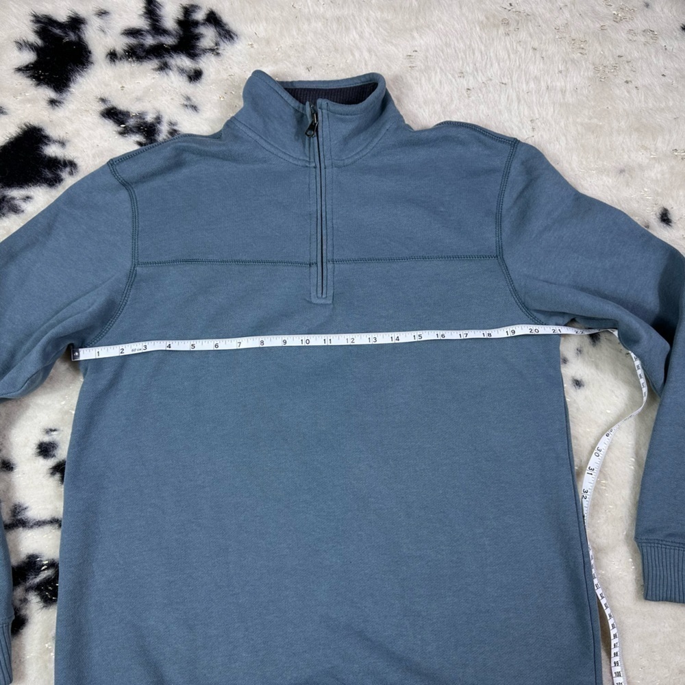 Arrow Women’s Dusty Blue Quarter Zip Pullover Size Medium - Picture 6 of 6